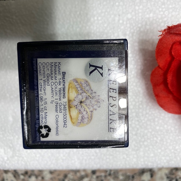 Keepsake 14K gold ring - Picture 3 of 4